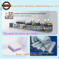 PE Bubble wrap film making machine LDPE/HDPE/LLDPE Film Blowing Machine (double screw design)